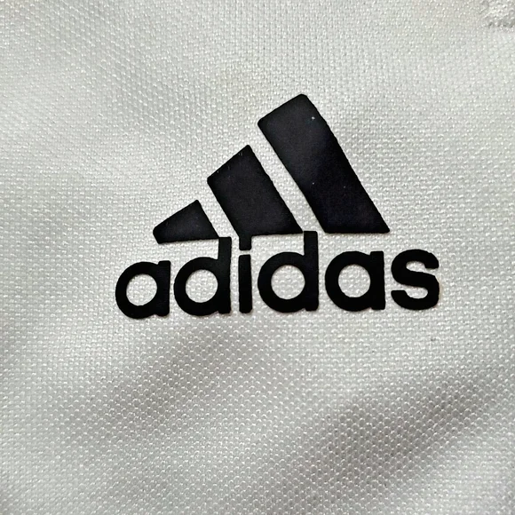 Adidas track pants and joggers. White with black stripes. Unisex youth XS. - Picture 10 of 14
